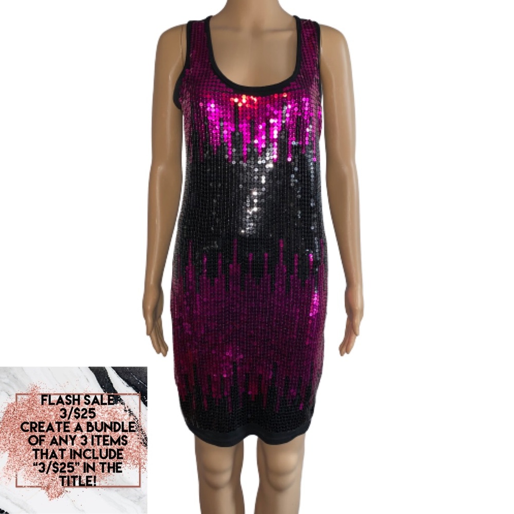 3/$25 | Prestige Edge Sequined Bodycon Mini Dress